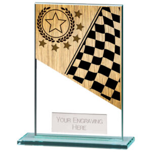 Mustang Motorsports Jade Glass Award 125mm