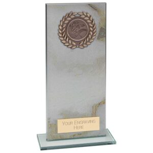 Quarry Marble Multisport Jade Glass White 200mm